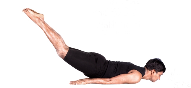 locust pose..
